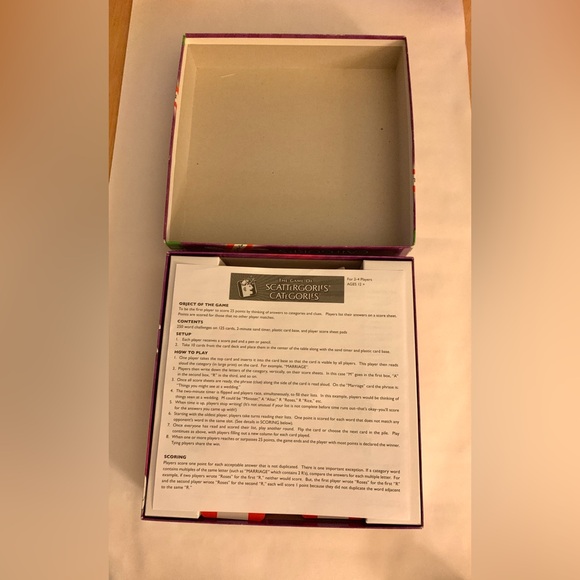 Scattergories Categories Game - Picture 6 of 11